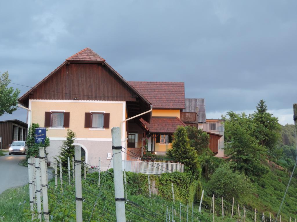Weingut Gaestezimmer Gruber Ehrenhausen Ngoại thất bức ảnh